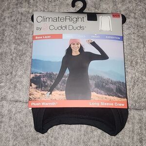 ClimateRight Women's Thermal Plush Warmth Top size S